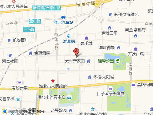 淮北地圖