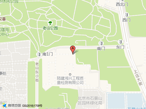石景山區地圖