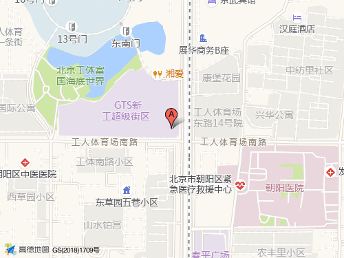 朝陽區地圖