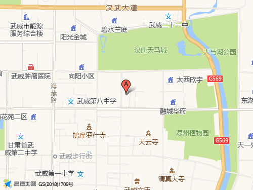 武威地圖