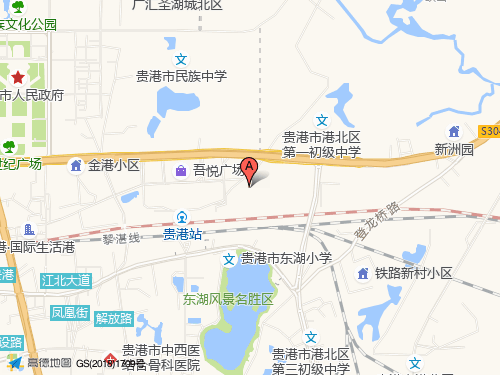 貴港地圖