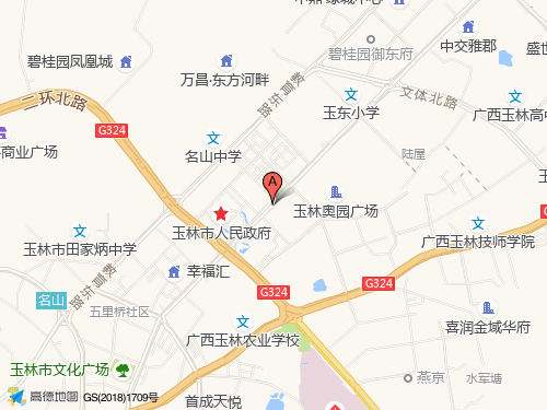 玉林地圖