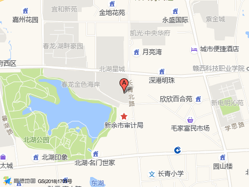 新余地圖