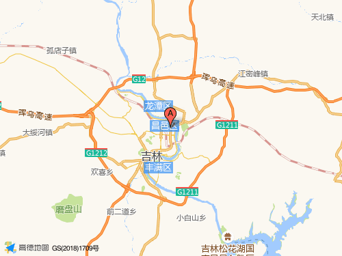 吉林地圖