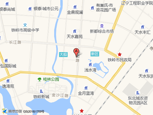 鐵嶺地圖