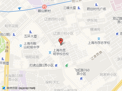 虹口區地圖
