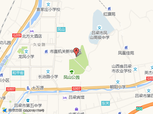 呂梁地圖