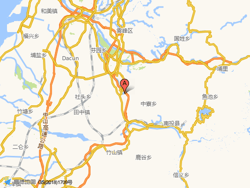 南投地圖