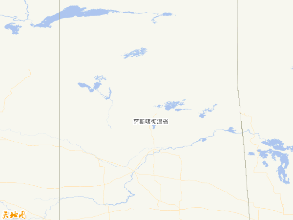 加拿大地圖